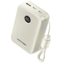 Vention Powerbank 20000mAh FKBN0-C 22.5W Carga Rápida Beige